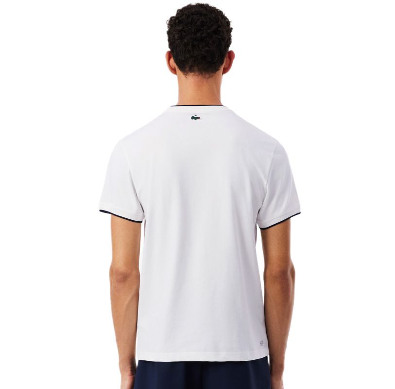 Lacoste Ultra Dry Heritage Badge - navy blue