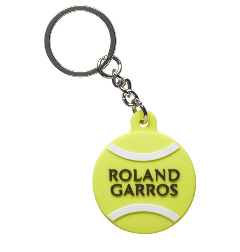 Wilson Roland Garros 2025 Silicone Tennis Ball Keychain