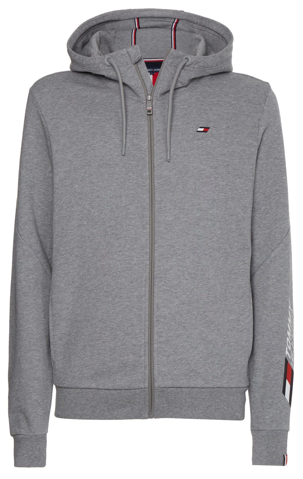 Tommy Hilfiger Essentials FZ Hoody - medium grey heather