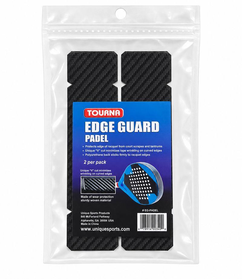 Taśma ochronna Tourna Padel Edge Guard Tape 2P - black