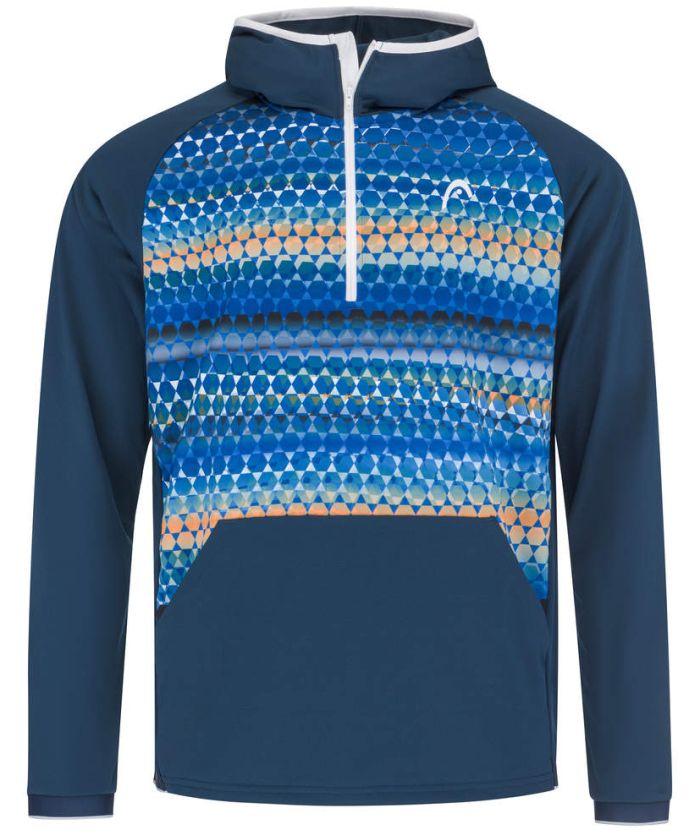 Head Topspin Hoodie - dark blue/print
