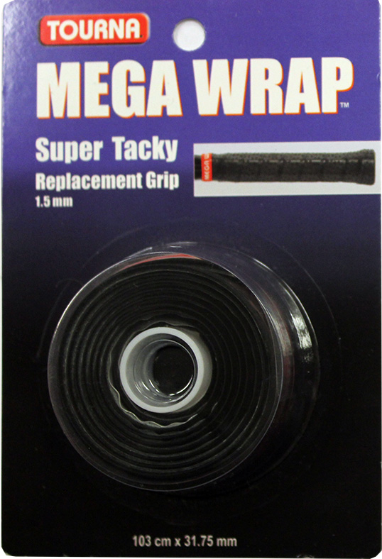Tourna Mega Wrap black 1P