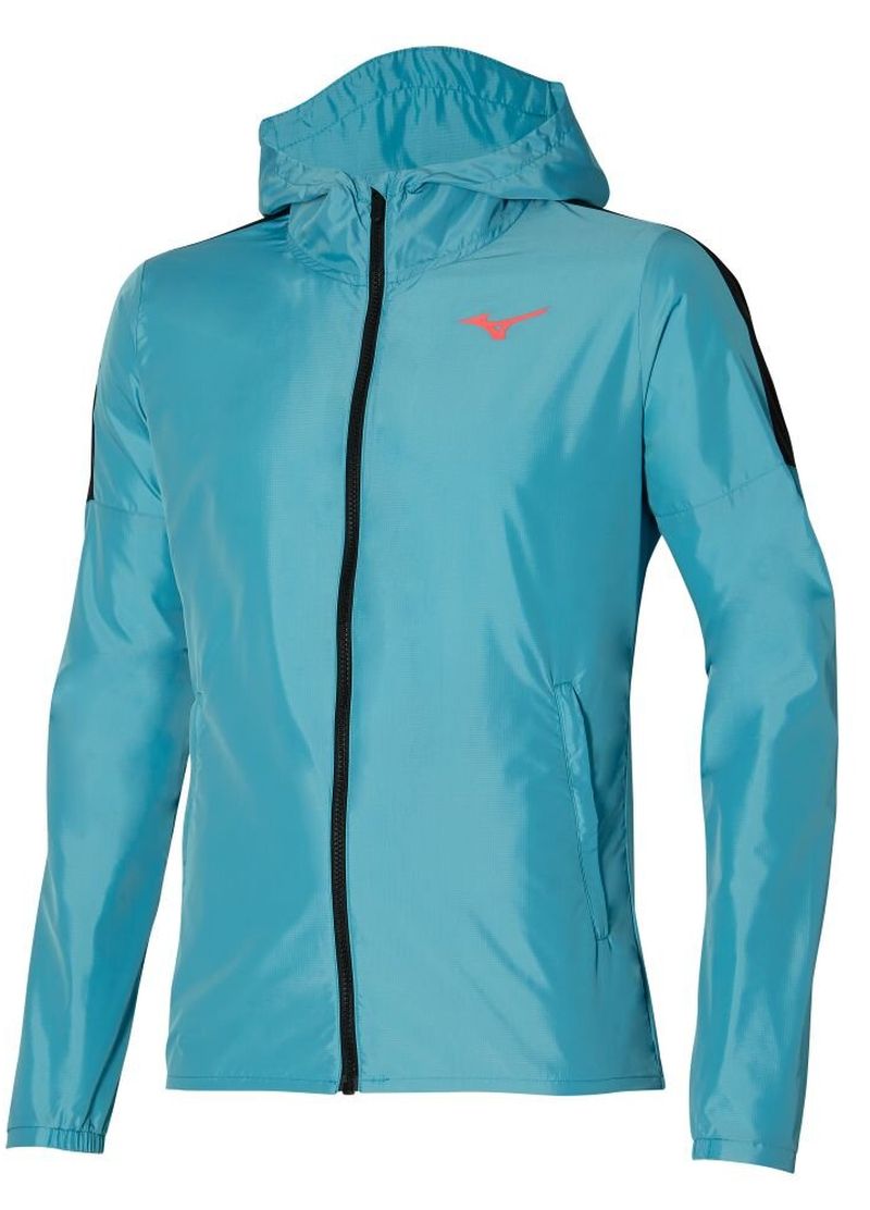 Mizuno Hoody Jacket - maui blue