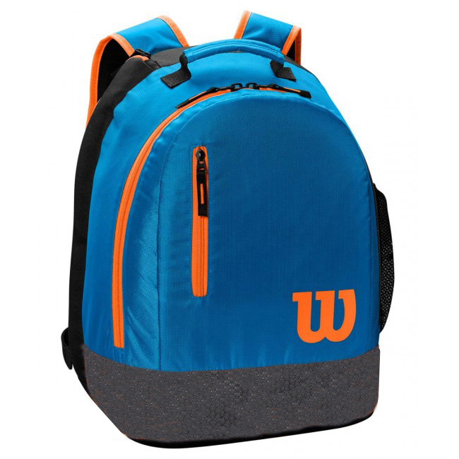 wilson-youth-backpack-blue-orange-1 Wilson Youth Backpack - blue/orange