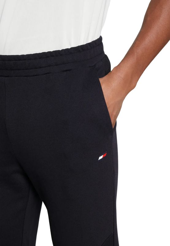 Tommy Hilfiger Colorblocked Mix Media Sweatpant - desert sky