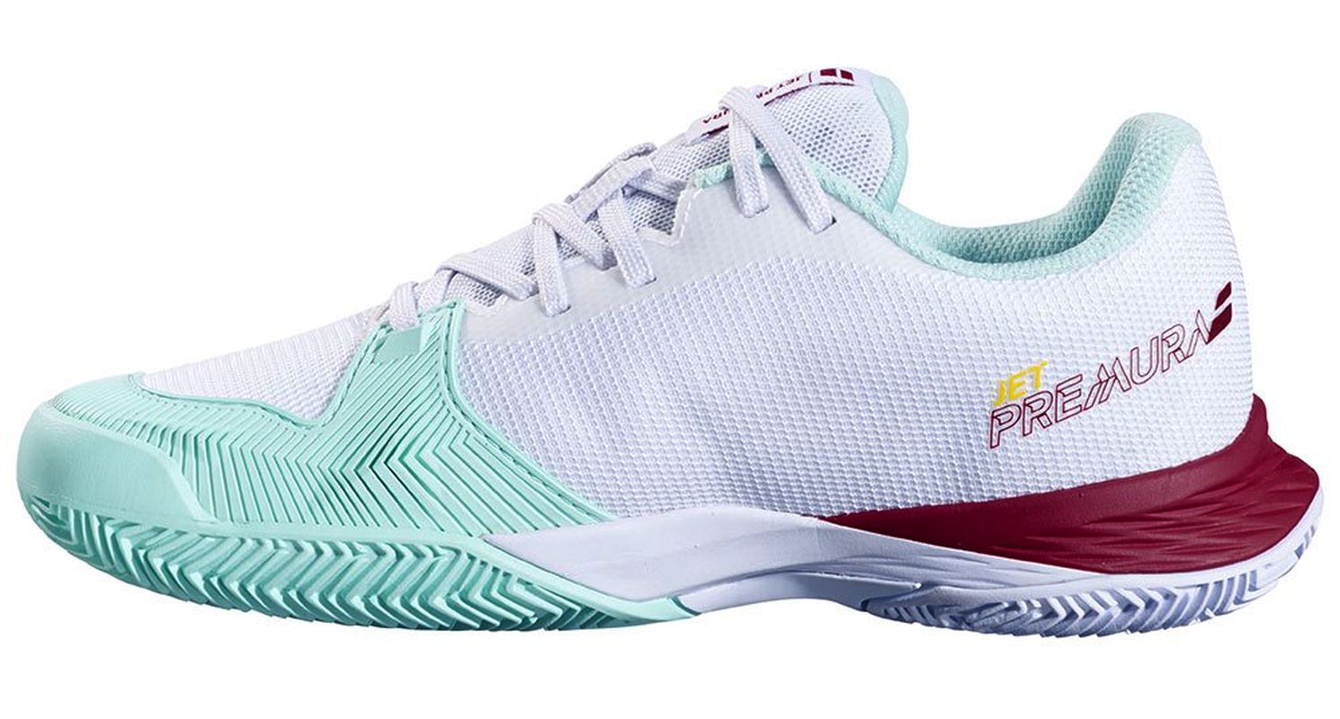 Babolat Jet Premura 2 JR - white/red dahlia