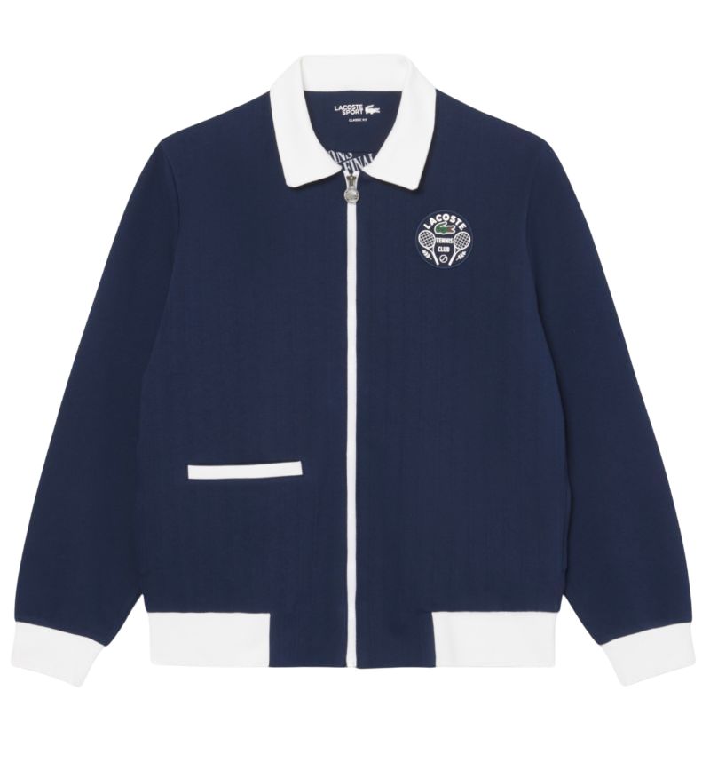 Lacoste Tennis Heritage Ultra Dry - navy blue/white