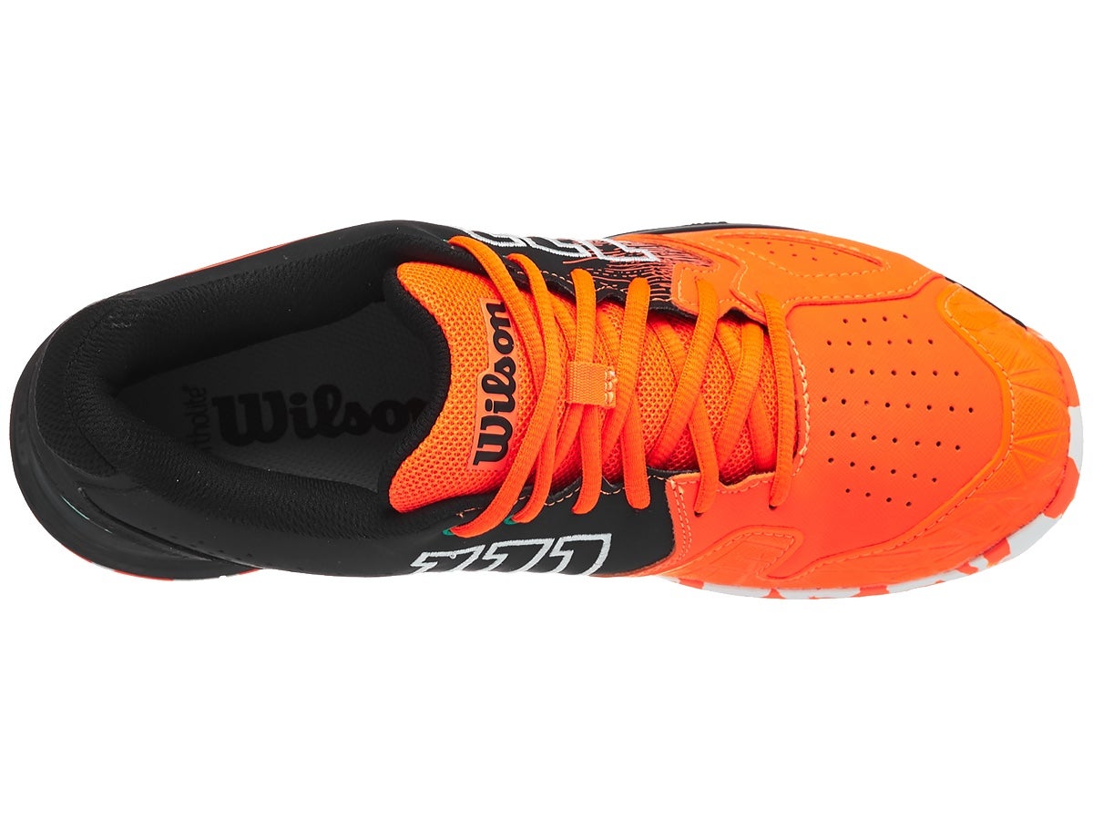 Wilson Kaos Devo Paris - shocking orange/black/amazon