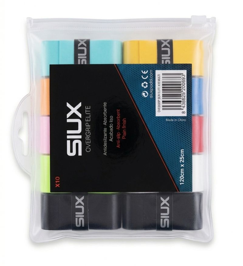 Siux Overgrips Elite 10P - multicolor
