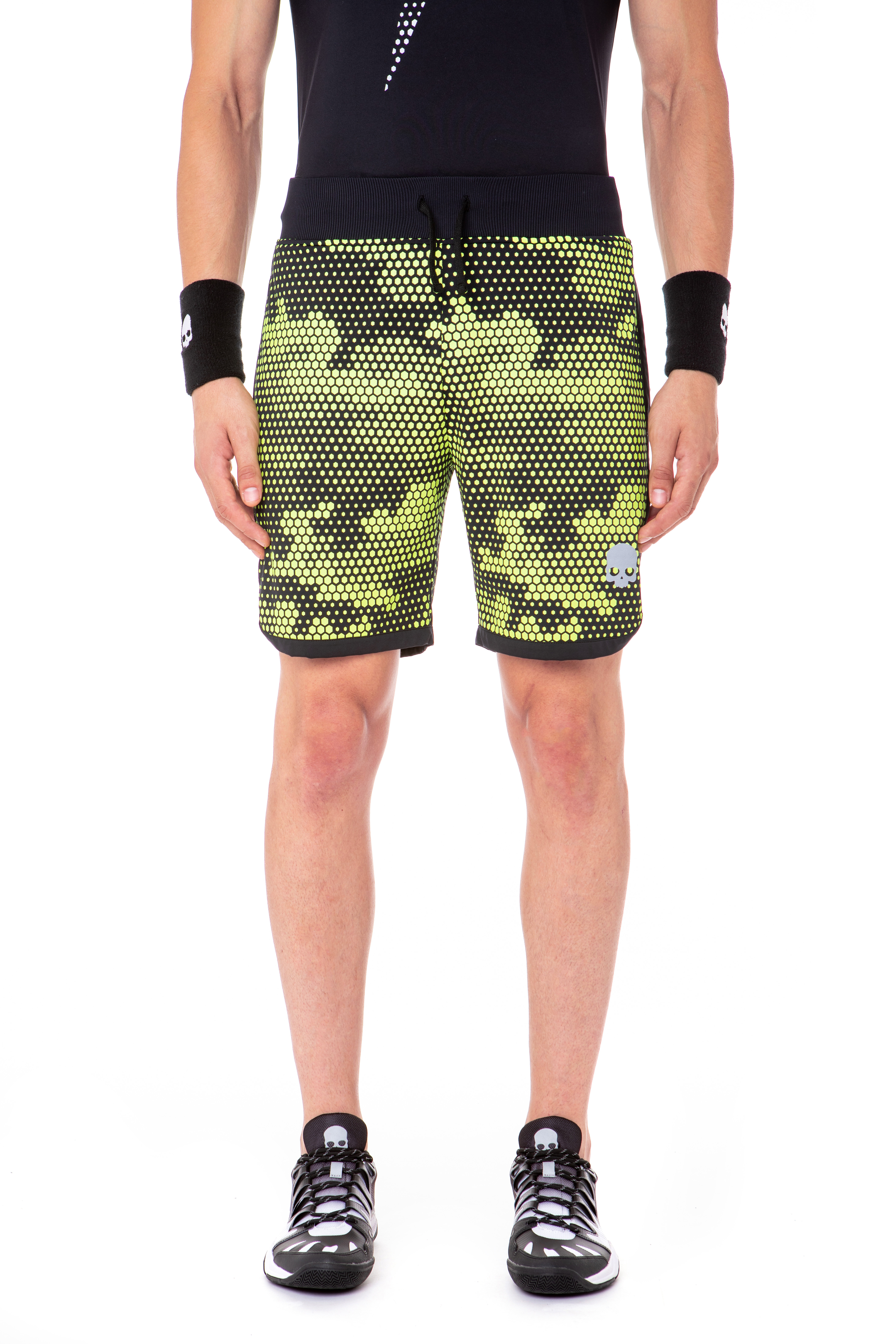 Hydrogen Tech Camo Shorts - camo fluo yellow/black