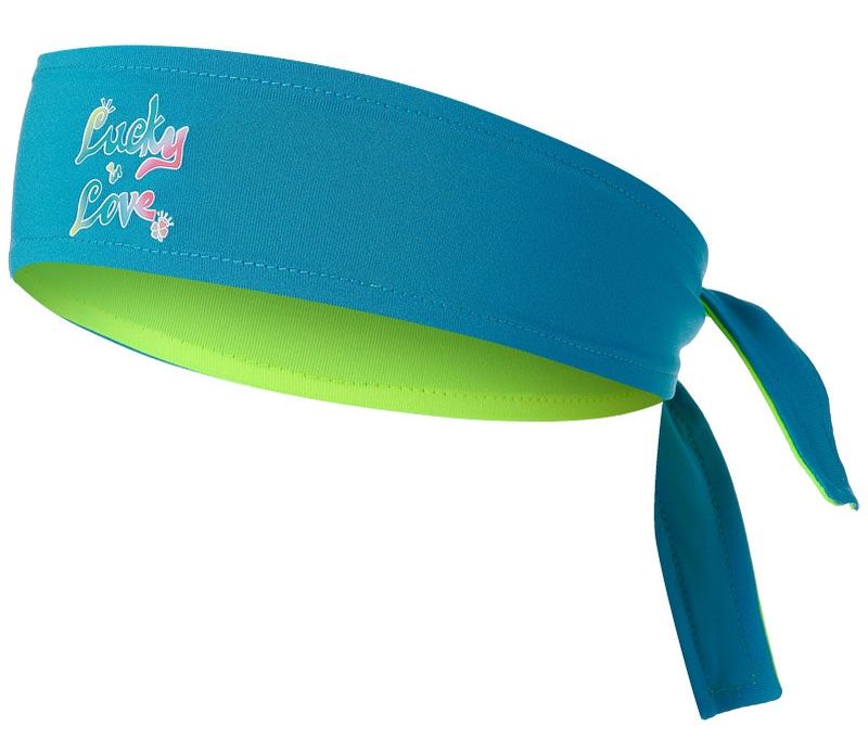 Lucky in Love Headband - turquoise Lucky in Love Headband - turquoise