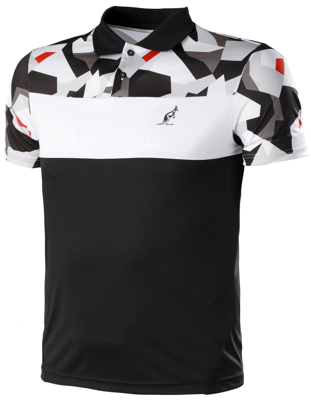 Australian Polo Ace Camo Print - nero Australian Polo Ace Camo Print - nero
