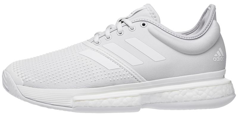 Adidas SoleCourt Boost W Primeblu - white/white/core black