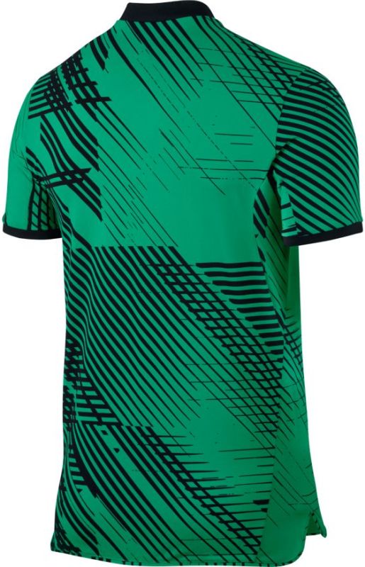  Nike RF Advantage Premier Polo - stadium green/black/white