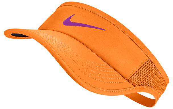 Nike Aerobill Feather Light Visor - tart/black/vivid purple