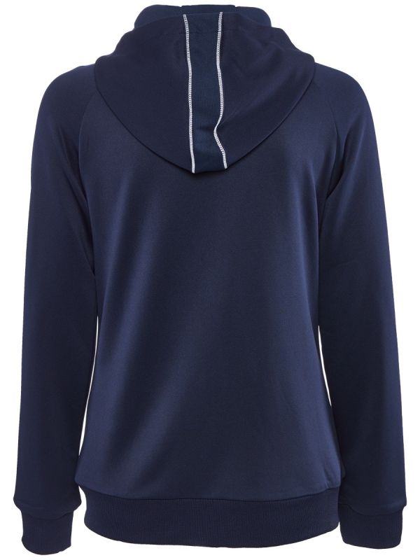 Lotto Squadra W Sweat FZ HD PL - navy blue