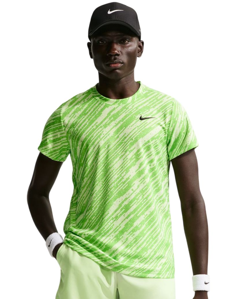 Nike Court Dri-Fit Victory Print - mean green/black