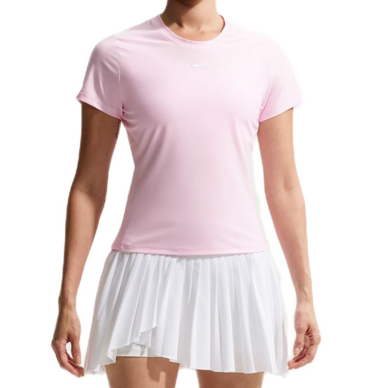 Nike Victory Dri-Fit Short Sleeve Tennis - pink foam/white Nike Victory Dri-Fit Short Sleeve Tennis - pink foam/white