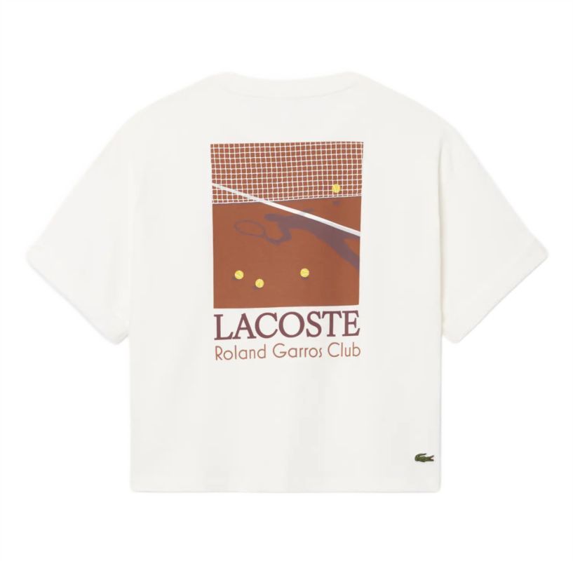 Lacoste Roland-Garros Edition Graphic - white Lacoste Roland-Garros Edition Graphic - white