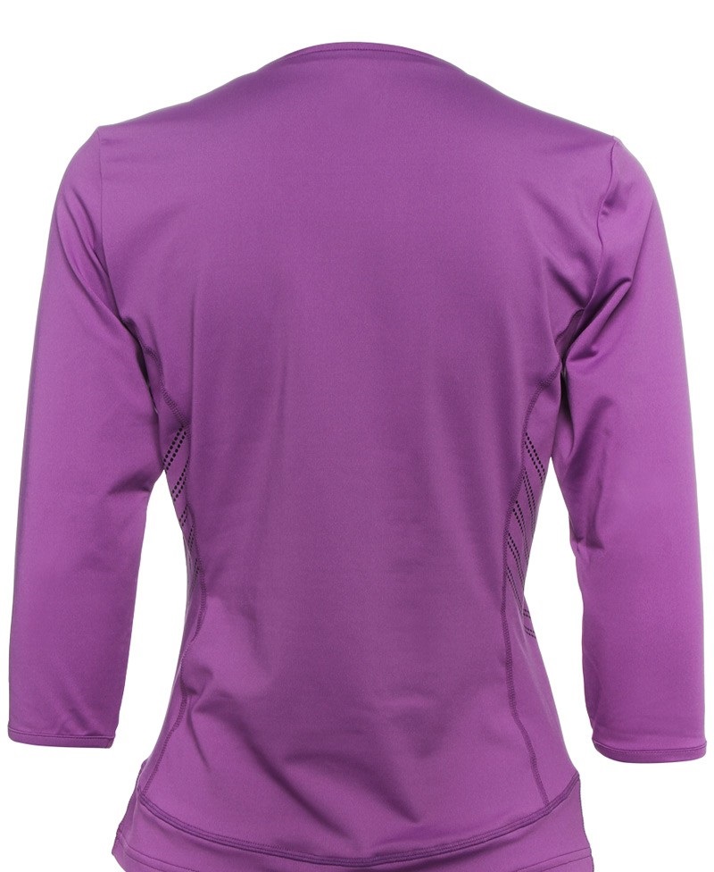  K-Swiss Bigshot II 3/4 Long Sleeve - black/dewberry