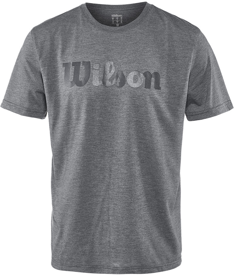  Wilson UW Tech Tee - ebony heather