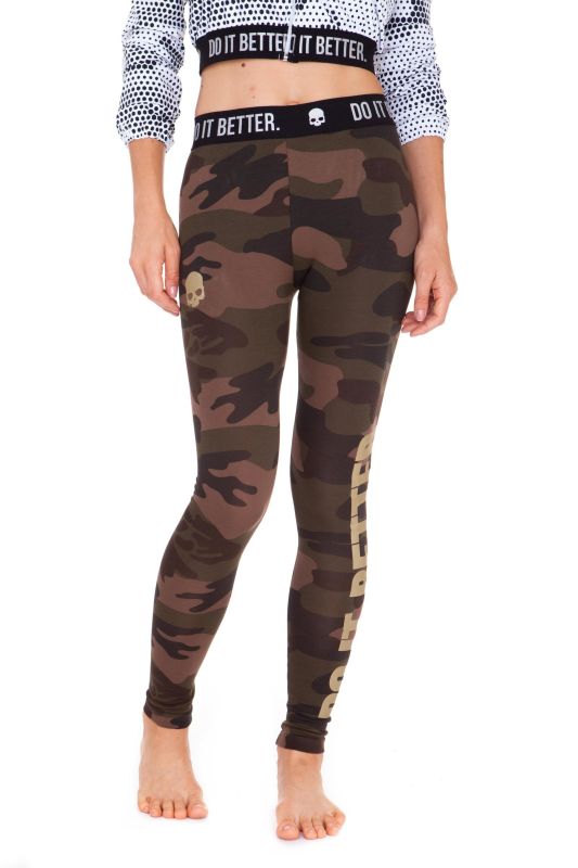 Hydrogen Do It Better Leggings - camouflage