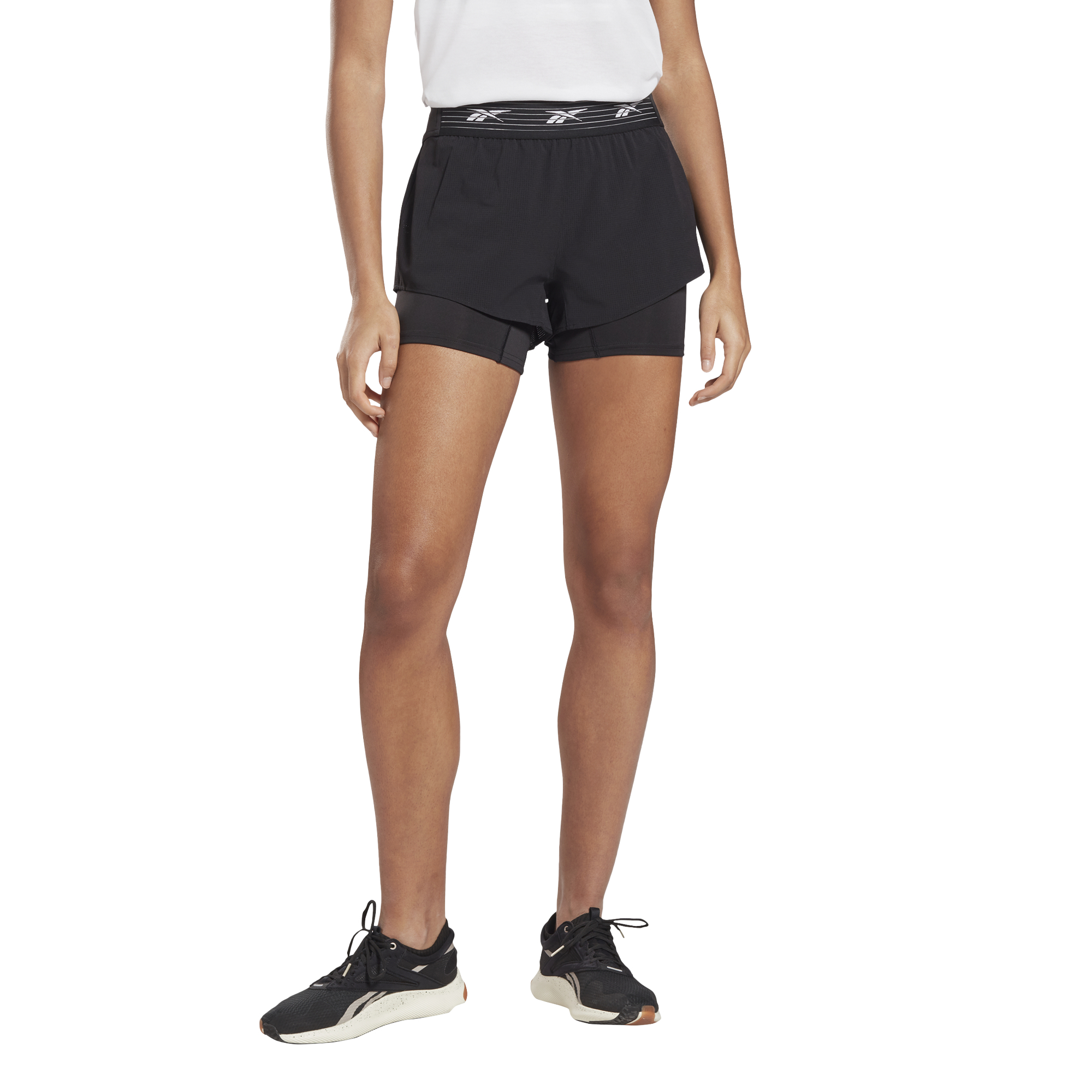 Reebok Epic Two-In-One Shorts W - black