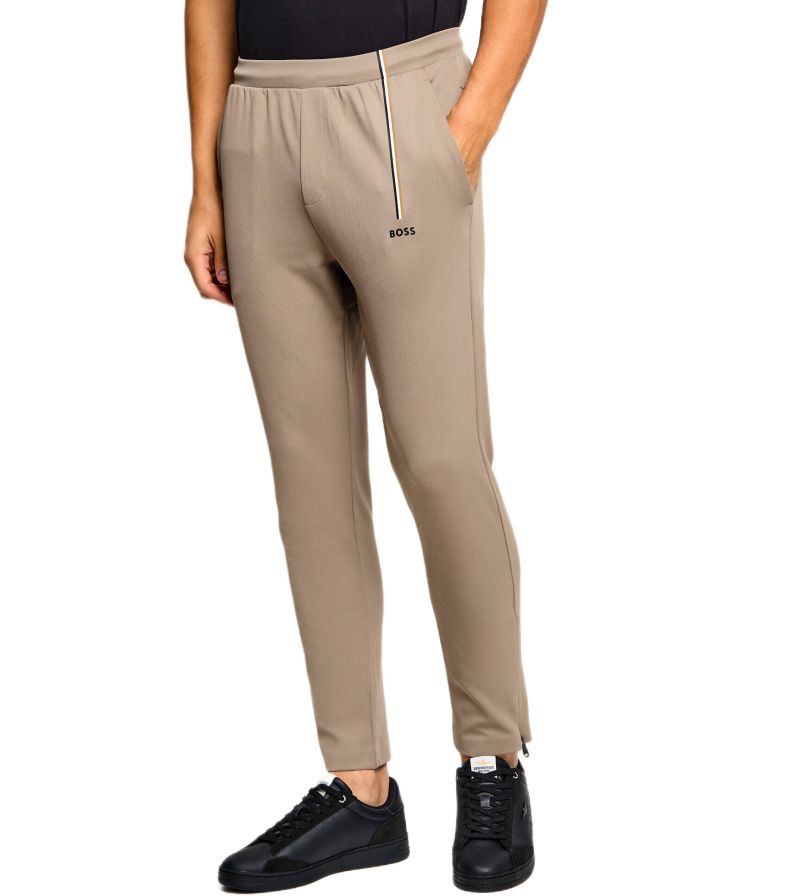 Męskie spodnie BOSS TOC Game Jersey - beige