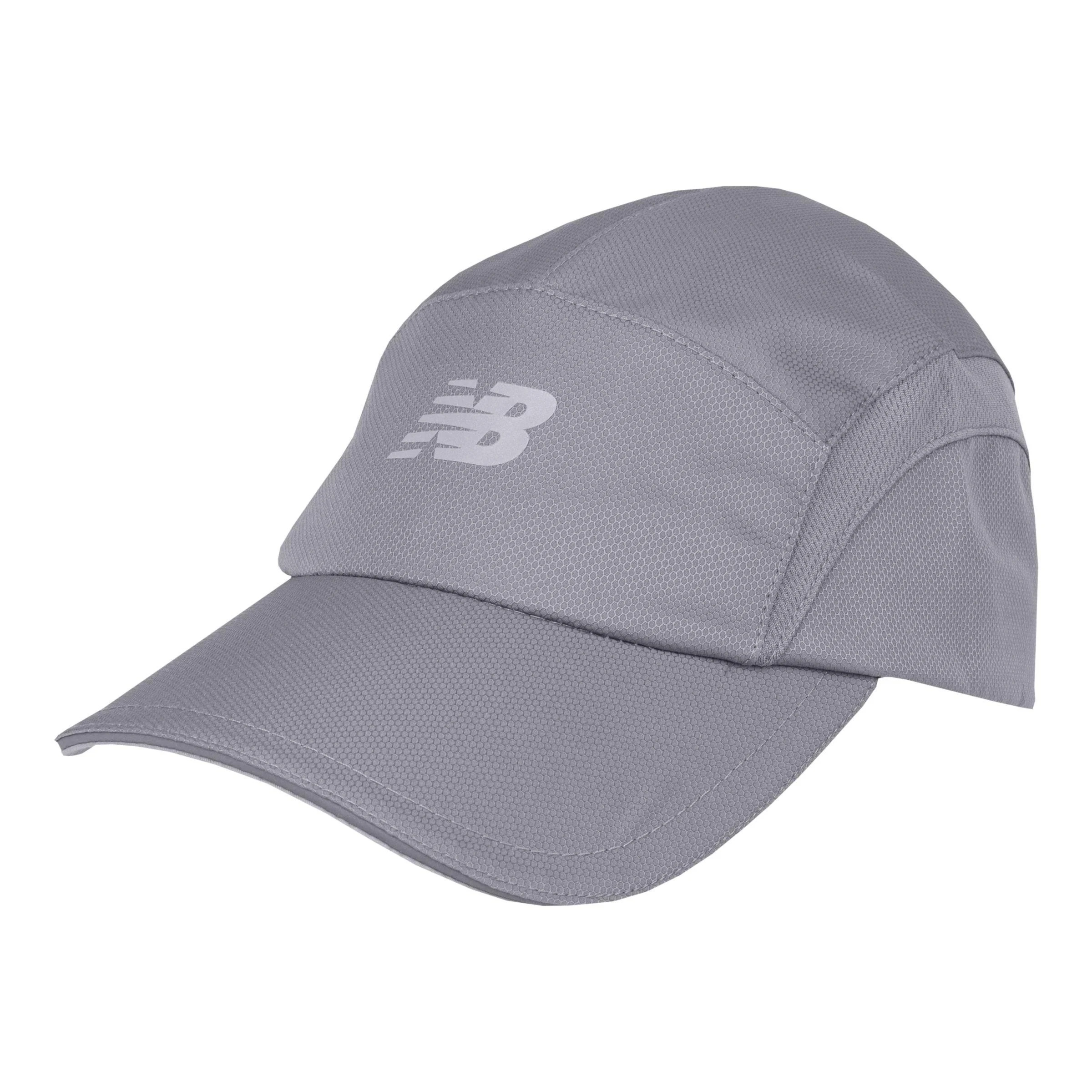 New Balance 5 Panel Performance Hat - grey