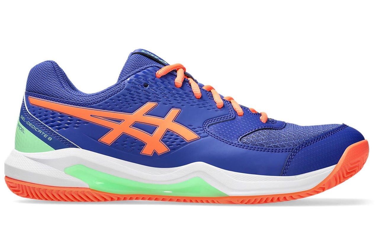 Asics Gel-Dedicate 8 Padel - dark cobalt/vivid coral 