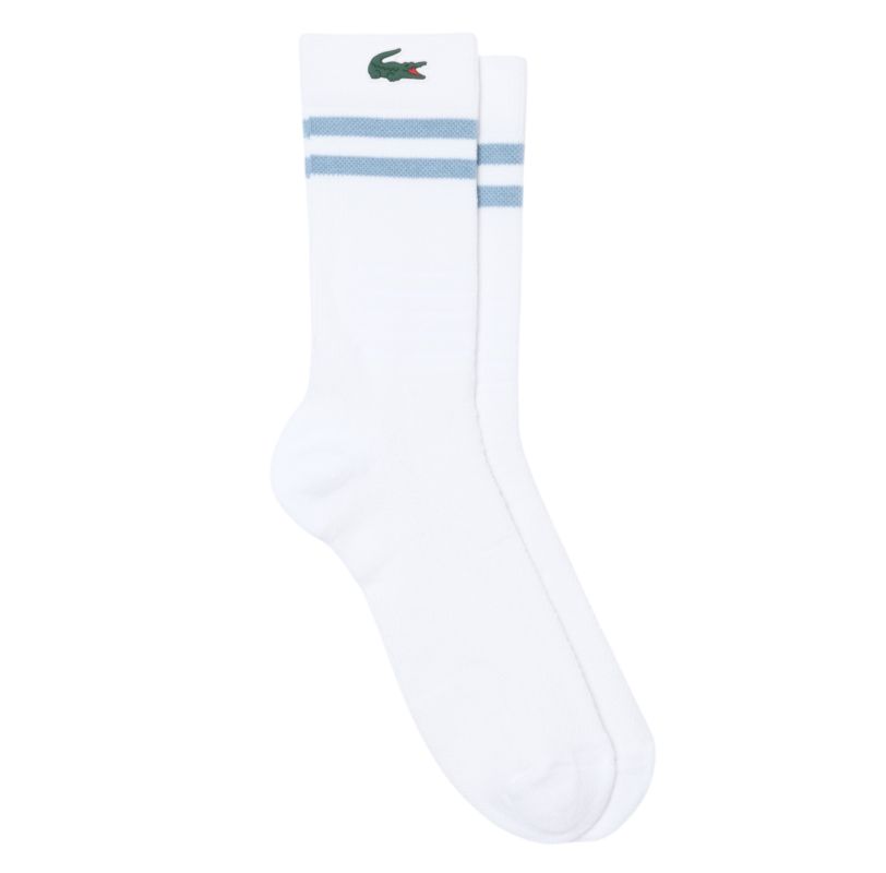 Skarpety Lacoste Piqué Sport 1P - white/aral