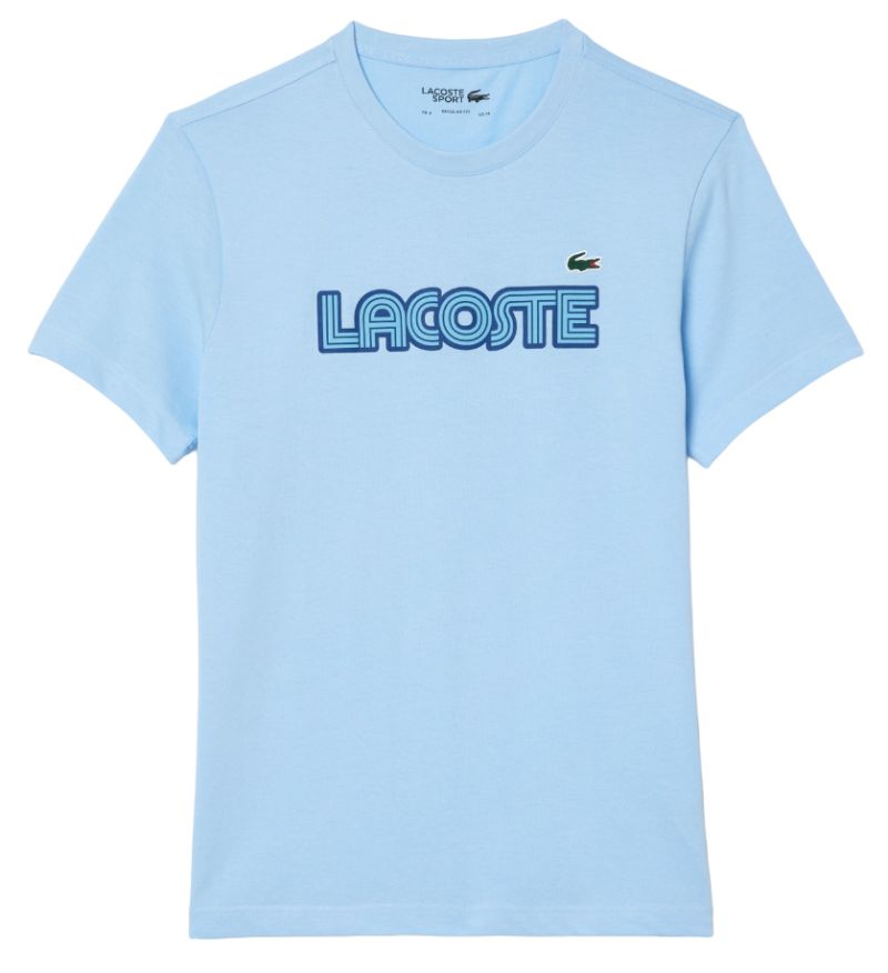 Lacoste Ultra Dry Jersey Sports T-Shirt With Logo Lacoste Ultra Dry Jersey Sports T-Shirt With Logo