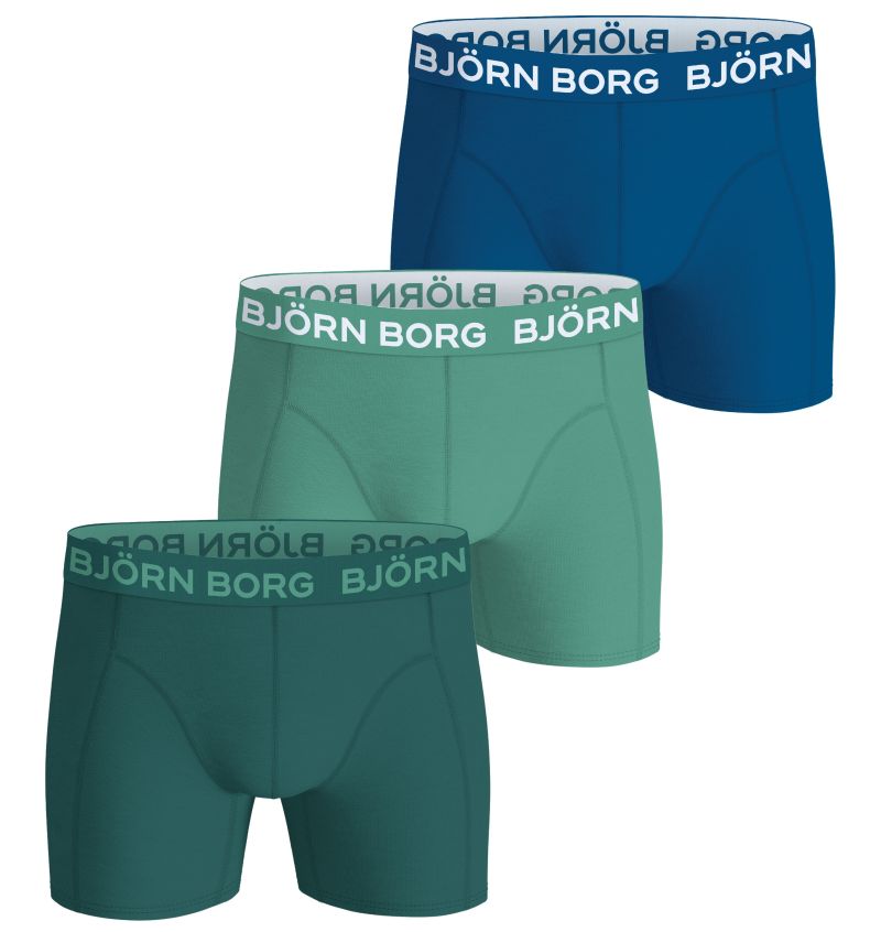 Björn Borg Cotton Stretch 3P - multicolor Björn Borg Cotton Stretch 3P - multicolor