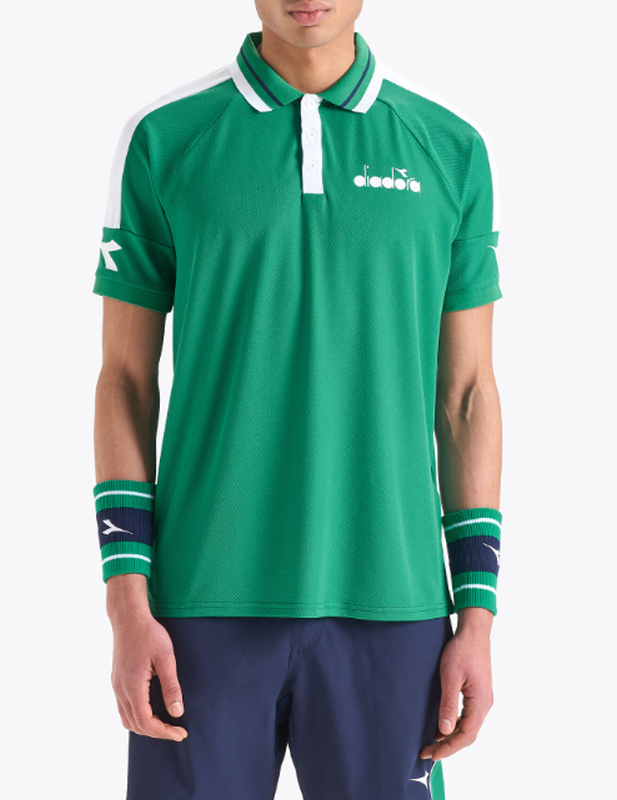 Diadora SS Polo Icon - golf green