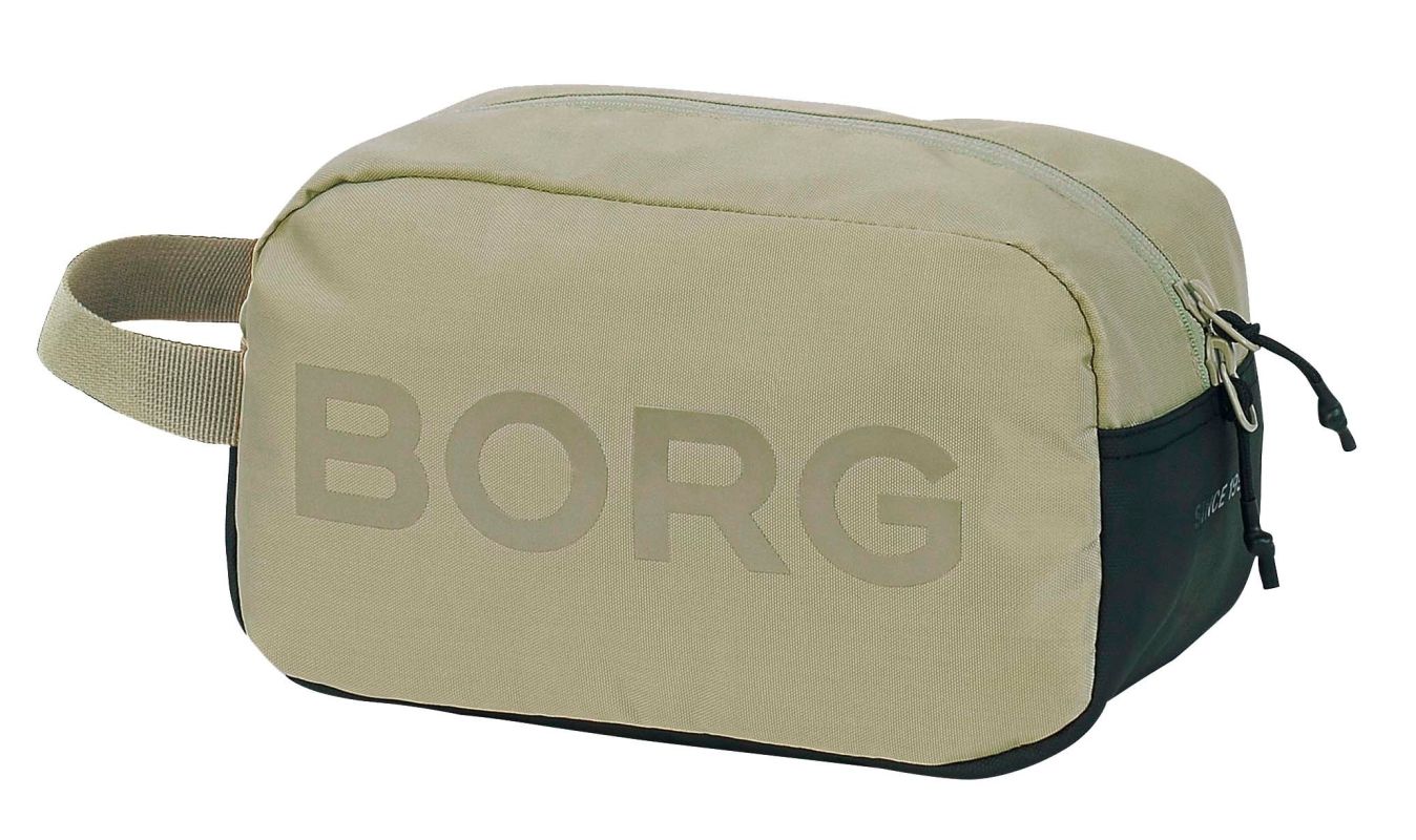 Björn Borg Gym Toilet Case - aluminum/black Björn Borg Gym Toilet Case - aluminum/black