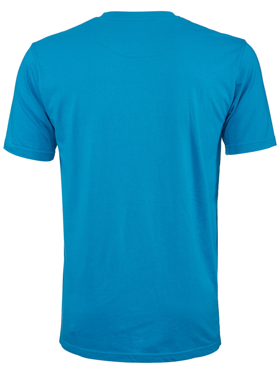 Prince Applique Crew T-shirt - aqua