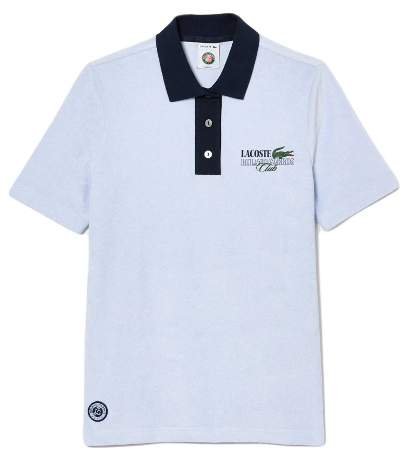 Lacoste Roland Garros Edition Terry Knit Tennis Polo Shirt