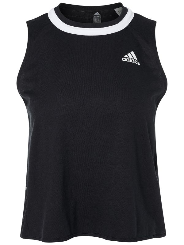Adidas Club Knotted Tank W - black/white