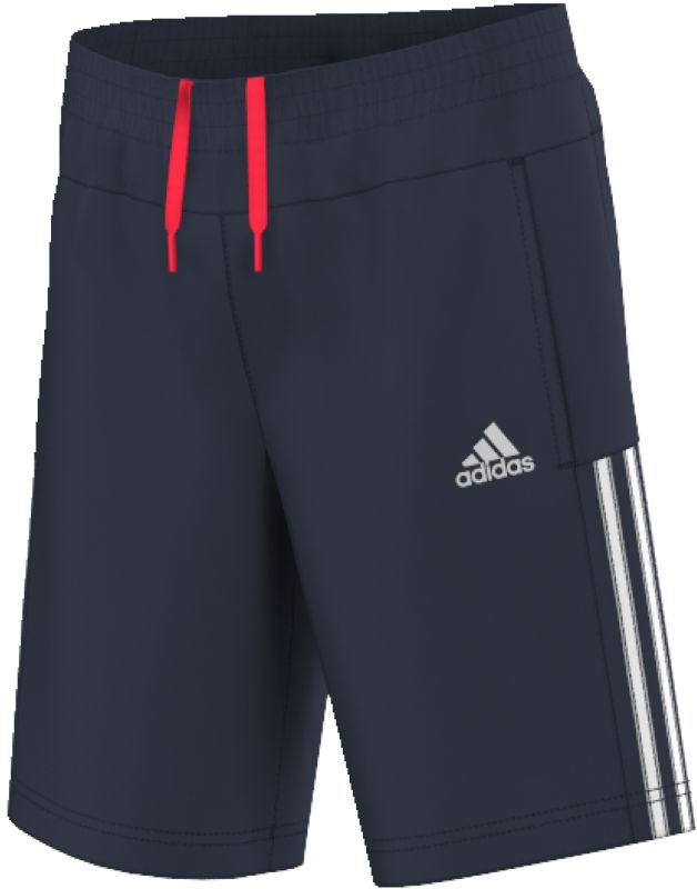  Spodenki Chłopiece Adidas Gear Up Knit Short - collegiate navy/white 