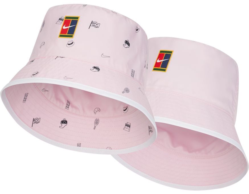 nike-bucket-roland-garros-aop-pink-foam-1 Nike Bucket Roland Garros AOP - pink foam