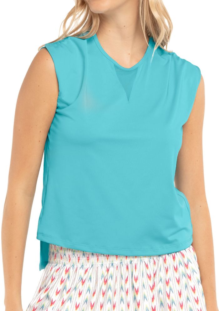 Lucky in Love Desert Vibes Come Together Muscle Tank - sky