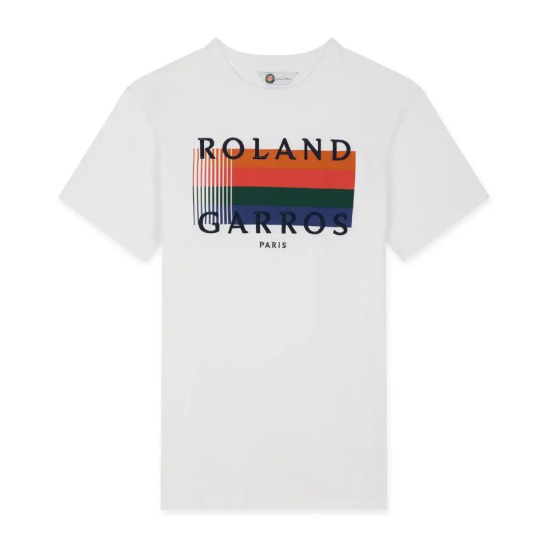 Roland Garros Color Lines - white Roland Garros Color Lines - white