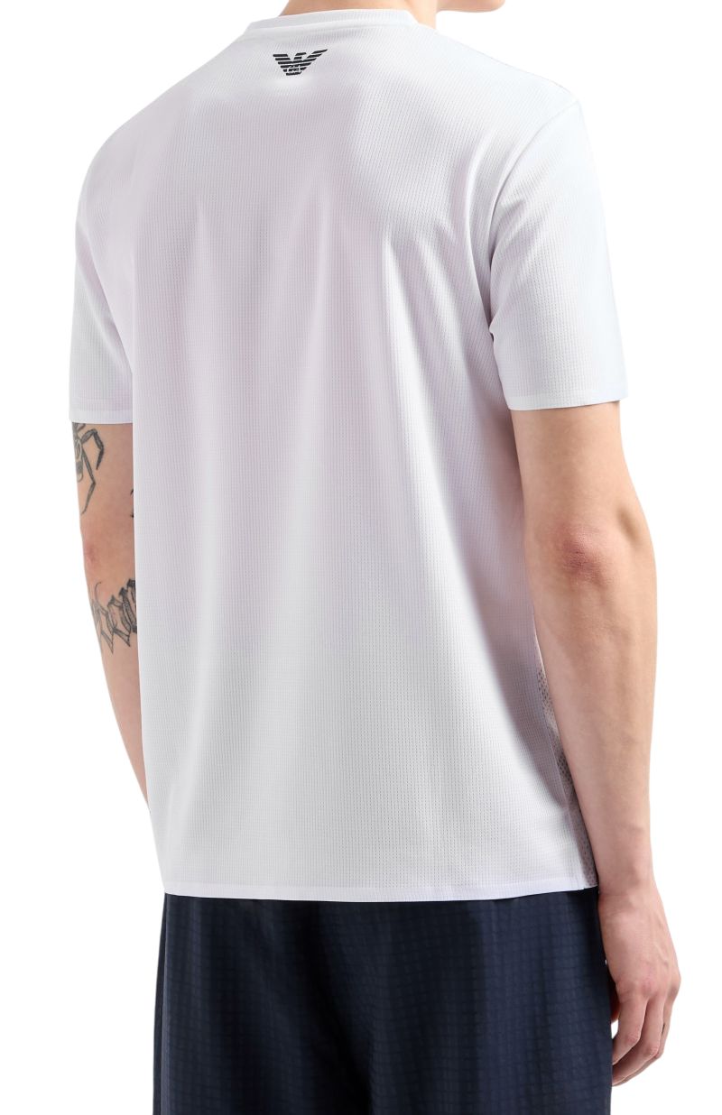 EA7 Man Jersey T-Shirt - fancy white 