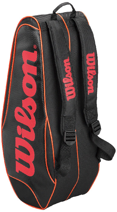  Wilson Burn Team 6 Pack Bag - black/orange