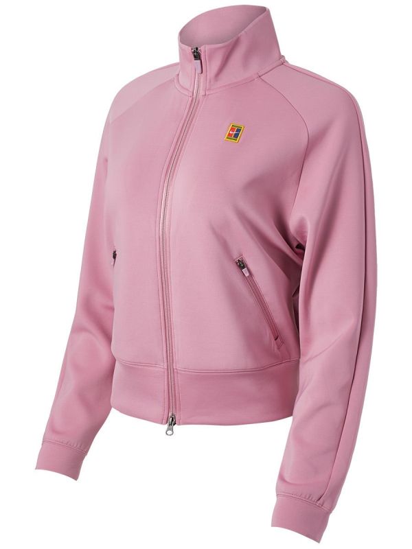 Nike Court Heritage Jacket FZ W - elemental pink/white