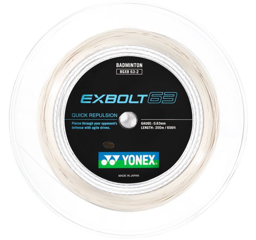 Yonex Exbolt 63 (200 m) - white