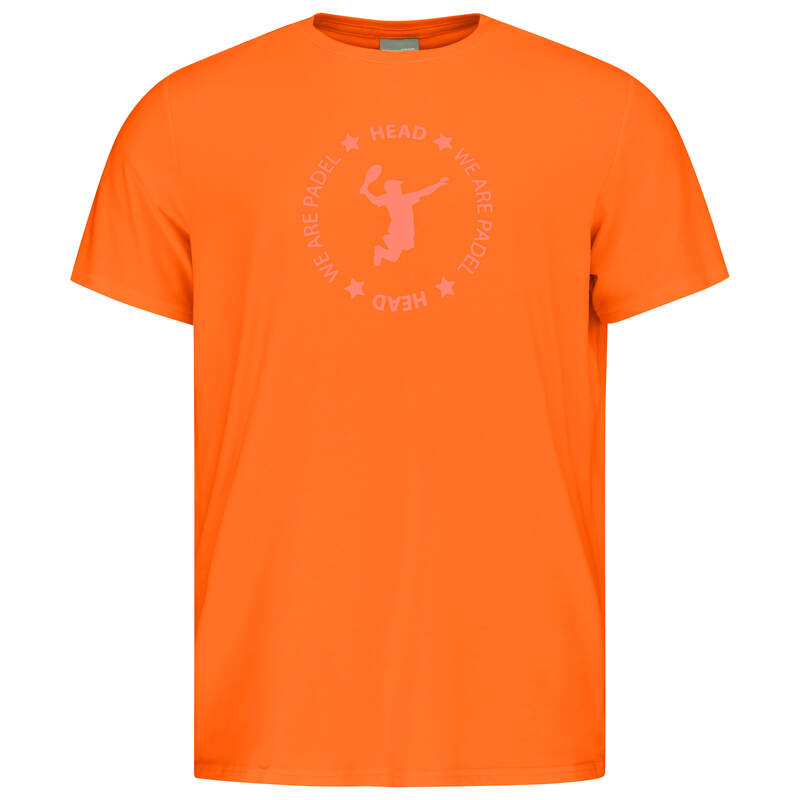 437345 Head We Are Padel T-Shirt - orange
