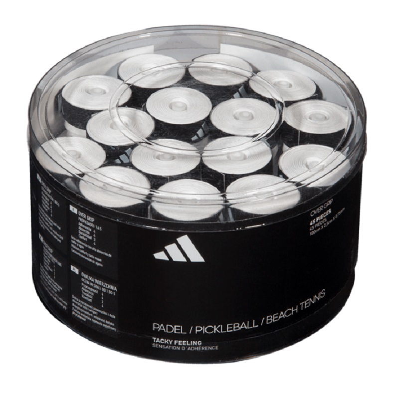 Adidas Padel Overgrip Tacky Feeling 45P - white