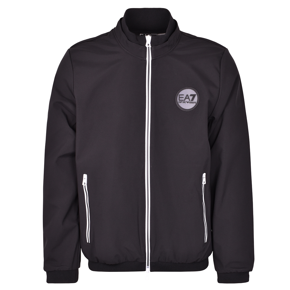 EA7 Man Woven Bomber Jacket - black