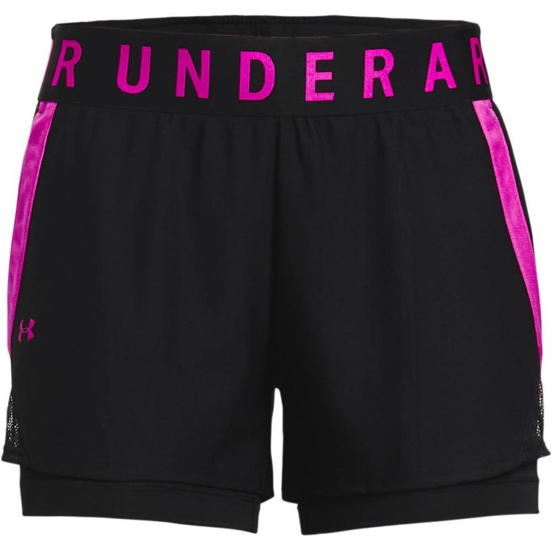 Under Armour Play Up 2in1 Shorts - black/pink